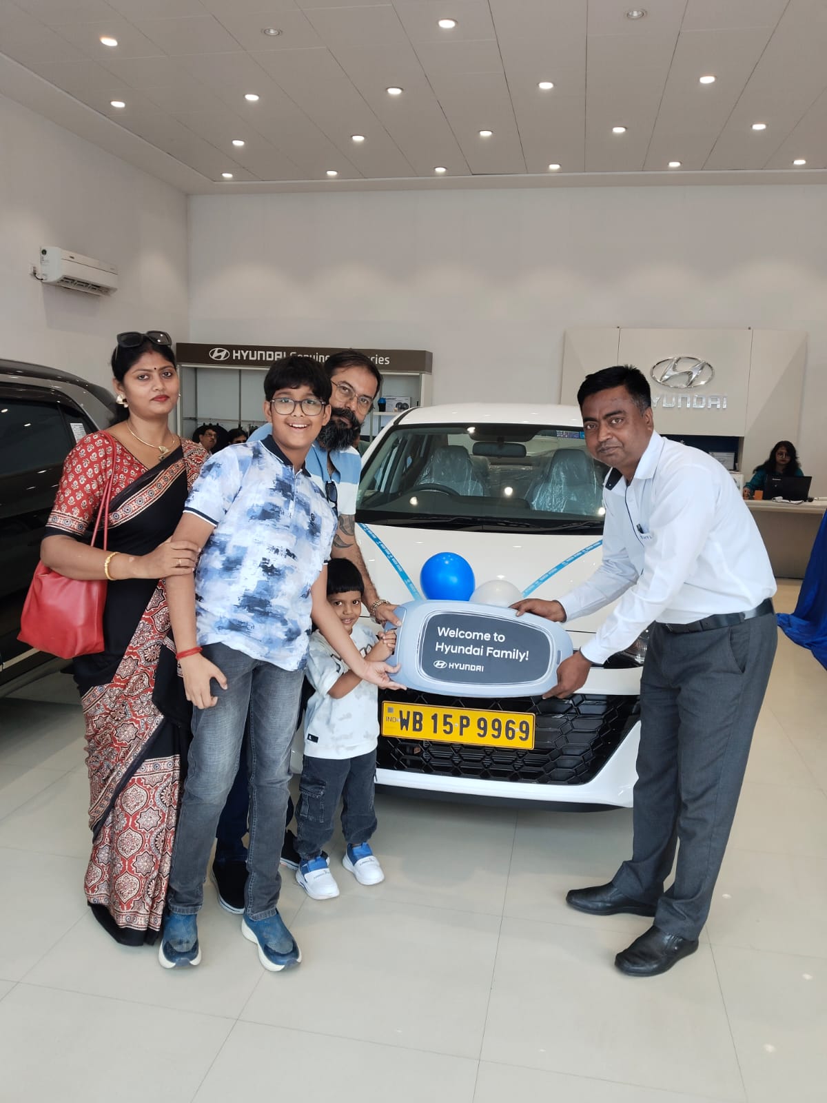 Hyundai Aura Delivery at Chandan nagar ( Kolkata) west bengal